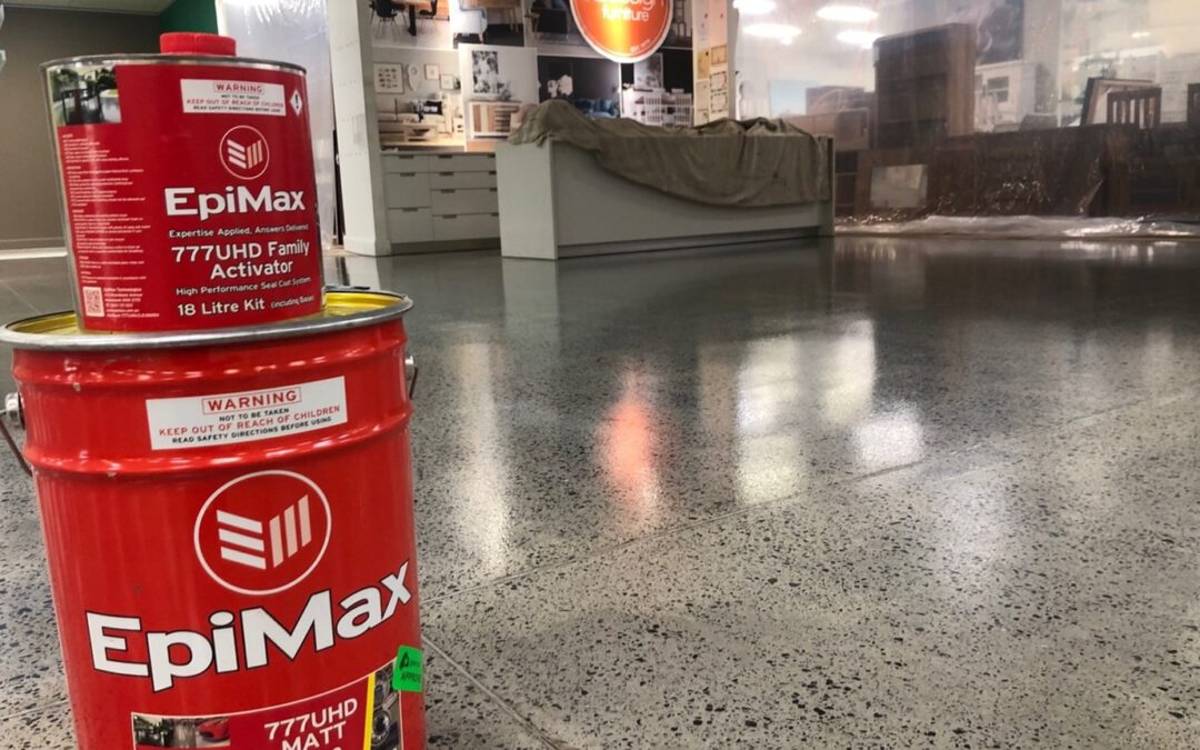 Epimax Grind and seal concrete
