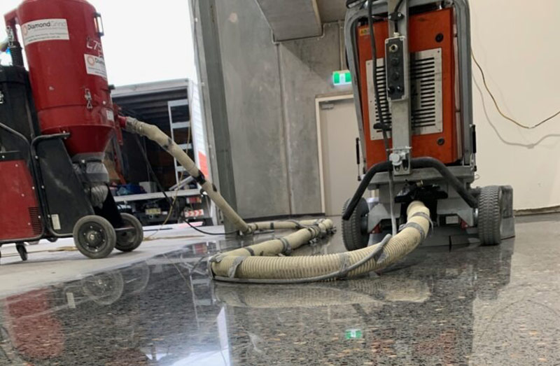 machine fr grind and seal cement floor